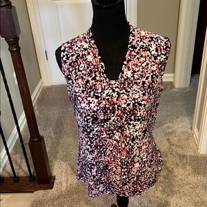 212 Collection Multicolor Sleeveless Blouse